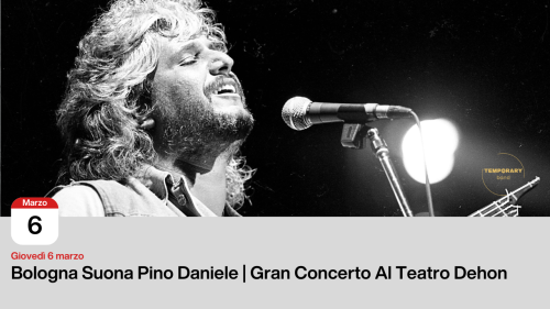 BOLOGNA SUONA PINO DANIELE
